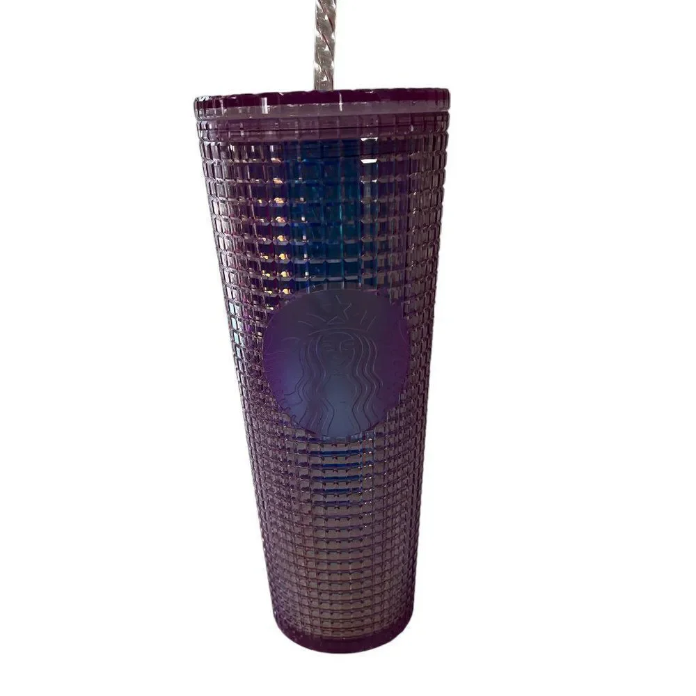 Starbucks 24-Ounce Pink Disco Tumblr Cup